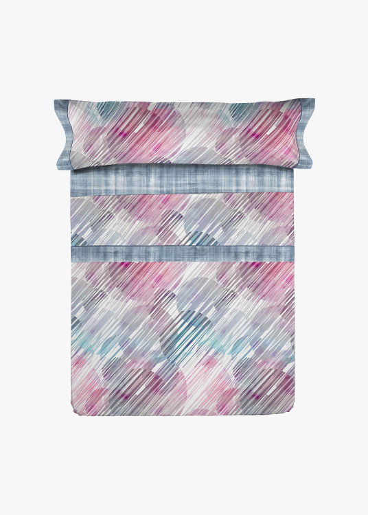 Juego Sabanas ATLANTA rosa