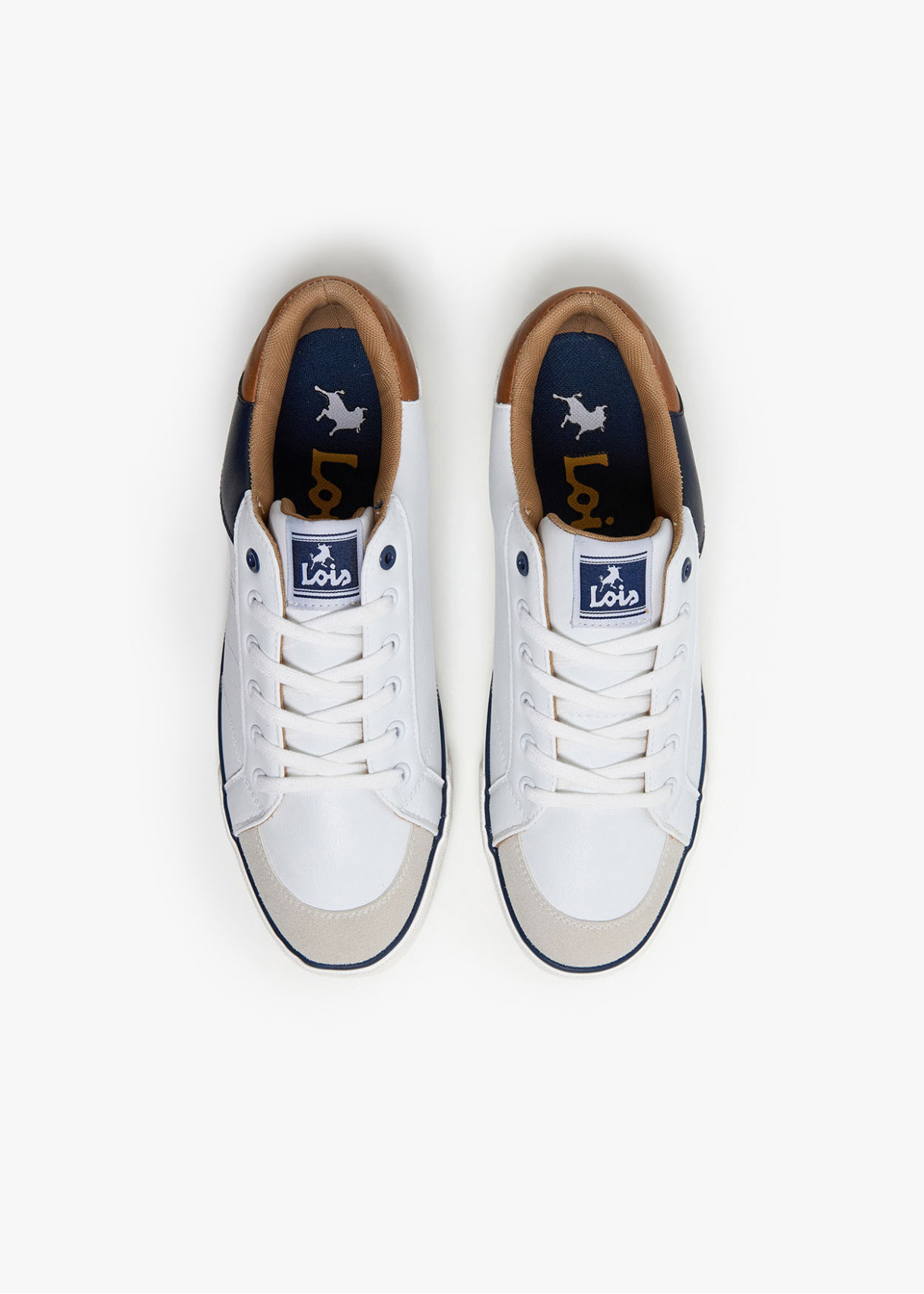 Bambas Casual Tenis Cordones blanco