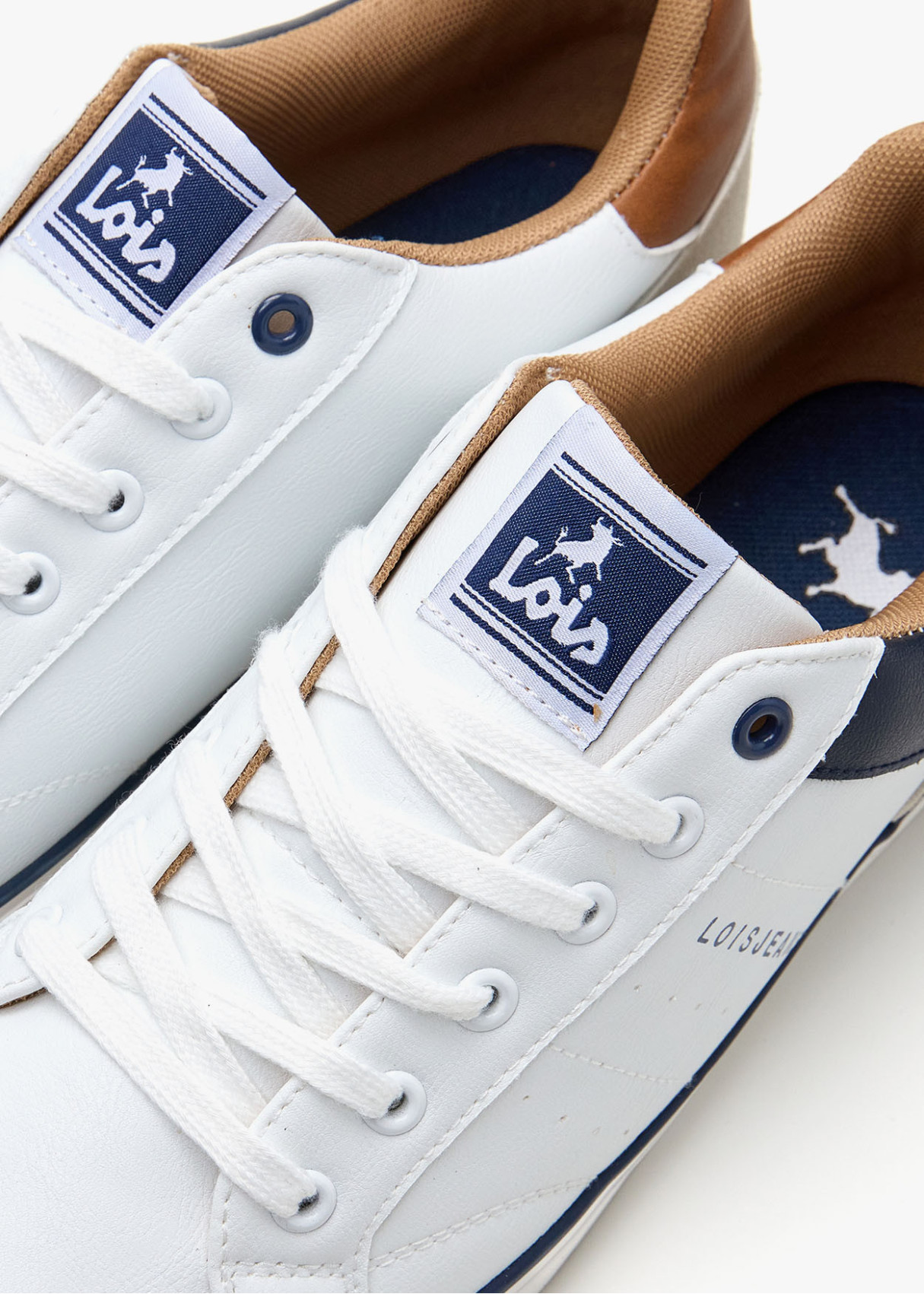 Bambas Casual Tenis Cordones blanco