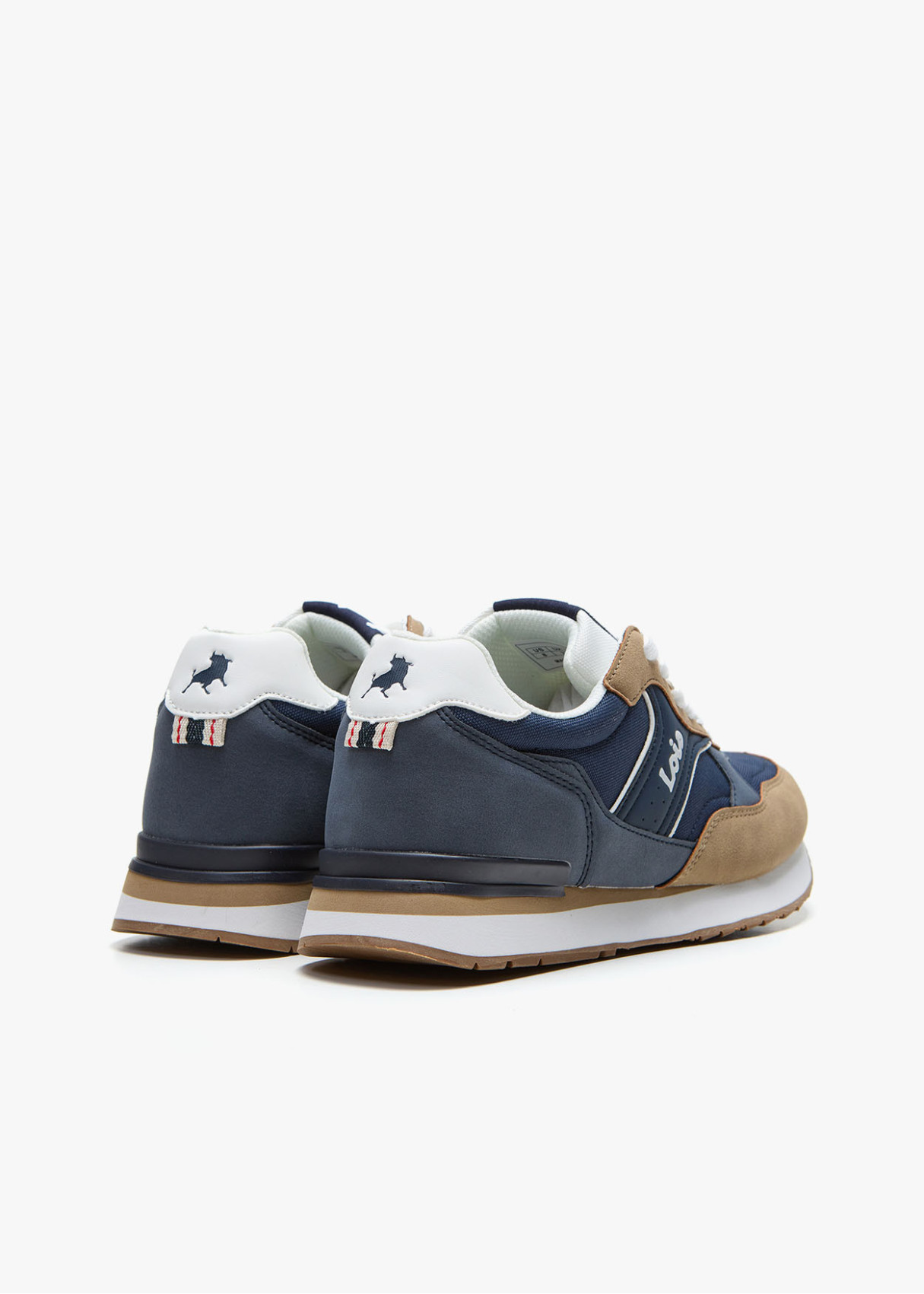 Sneakers Tiempo Libre running combinado azul
