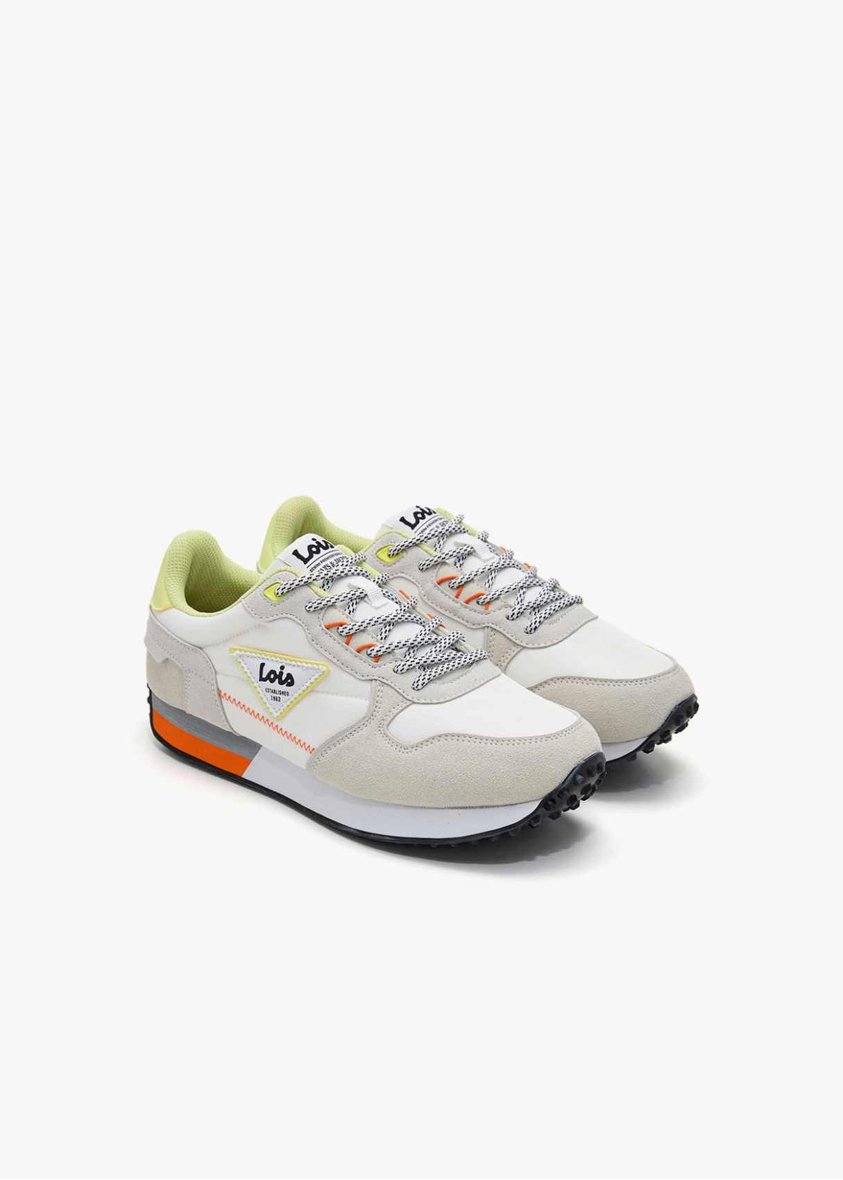 Sneakers casual Tipo Running verde blanco