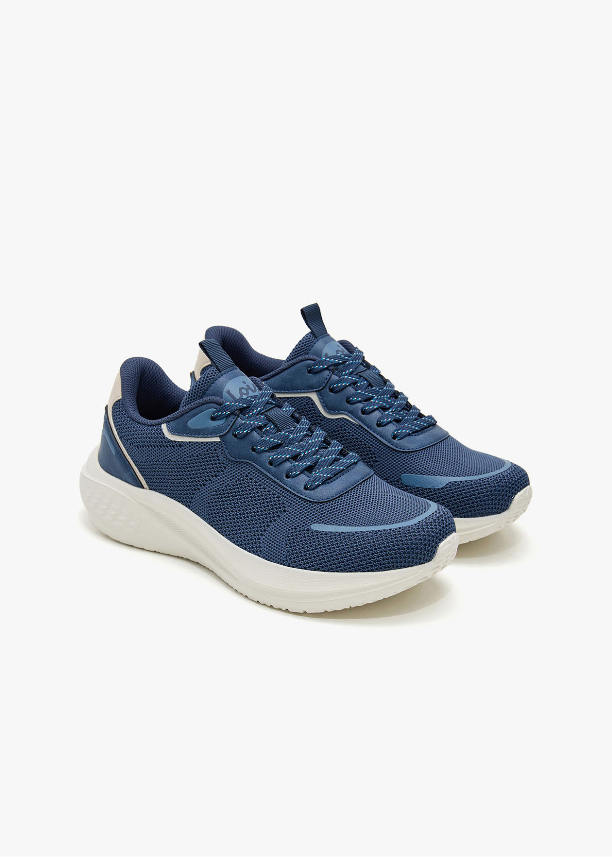 Sneakers Malla Técnica En azul