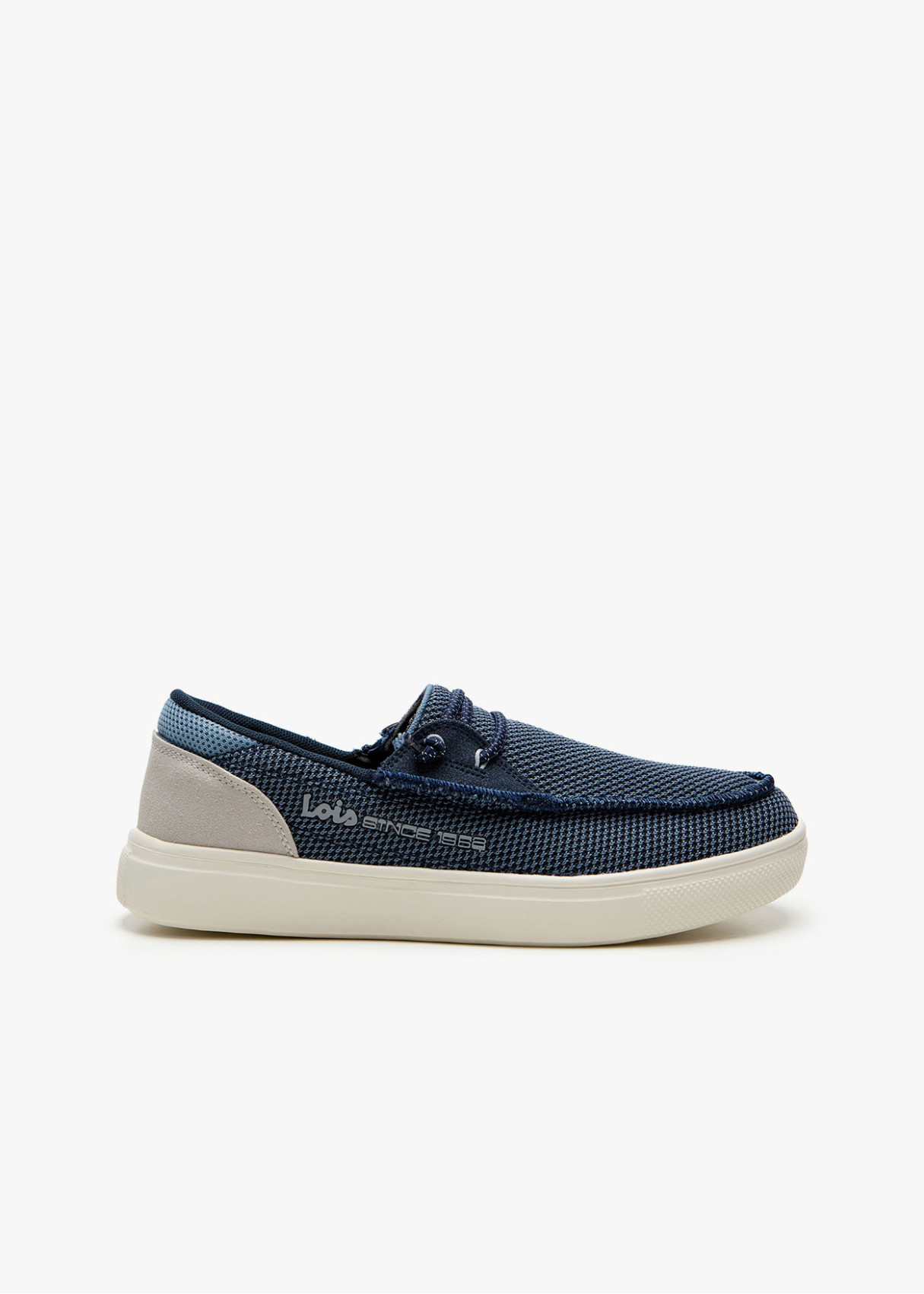 Bambas slip-on cordones azul