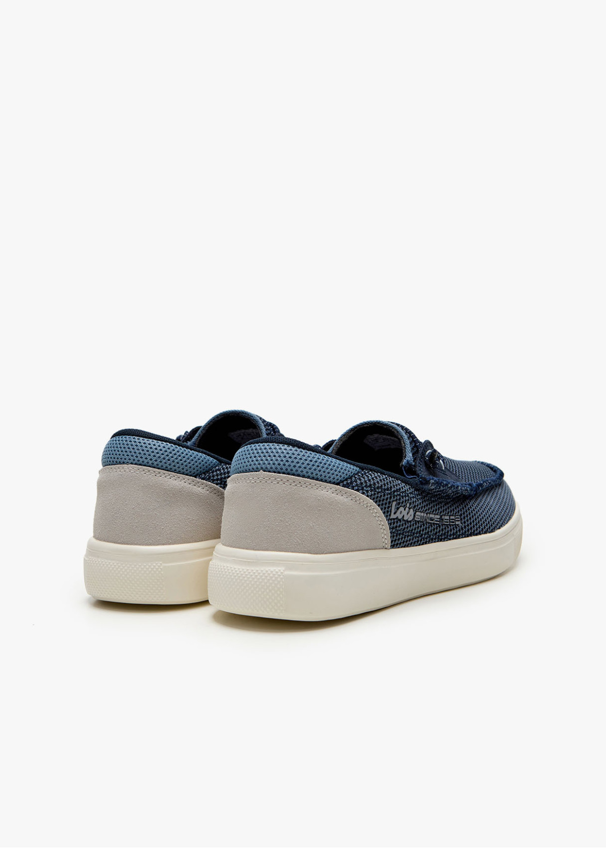 Bambas slip-on cordones azul