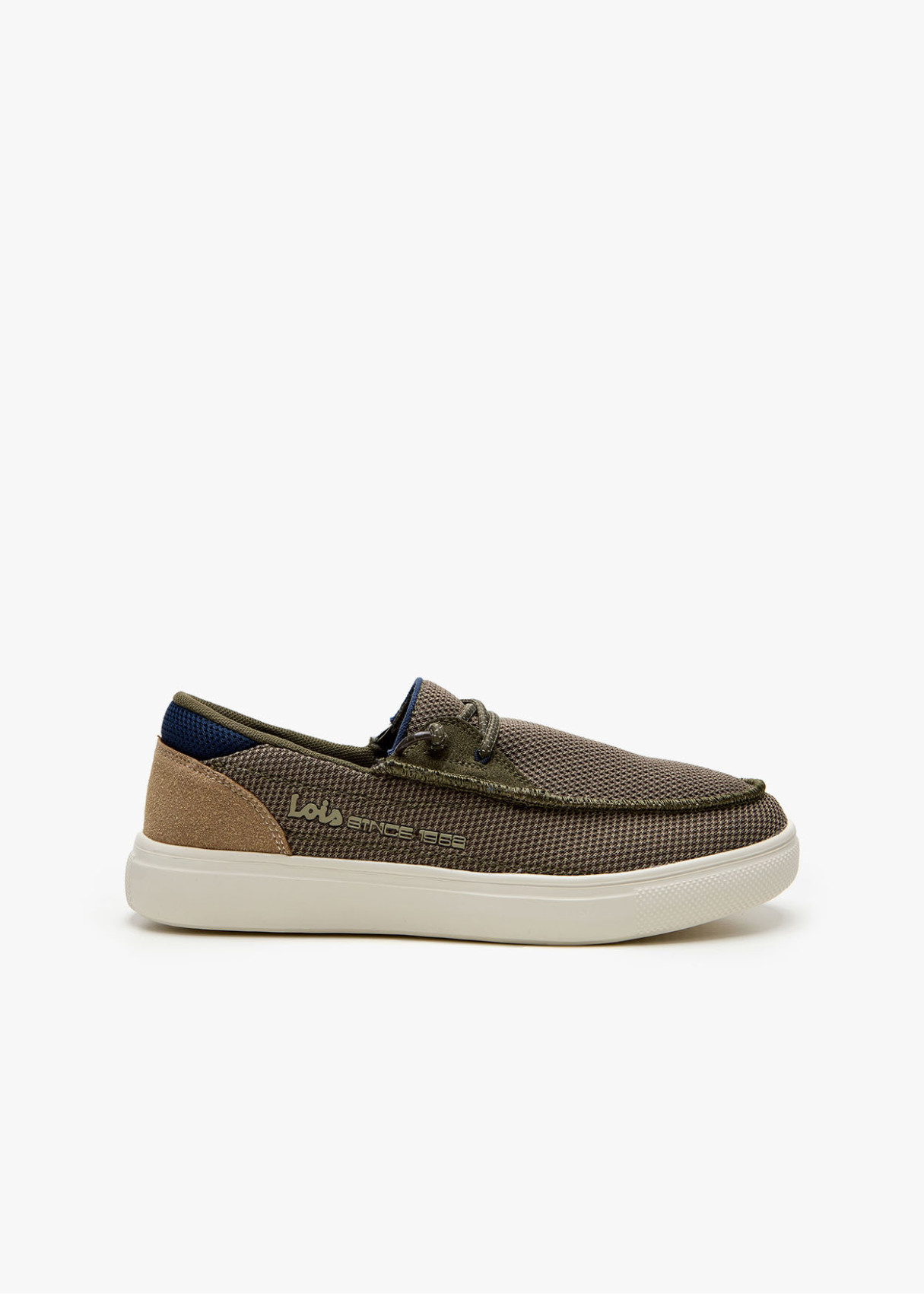 Bambas slip-on cierre cordones verde