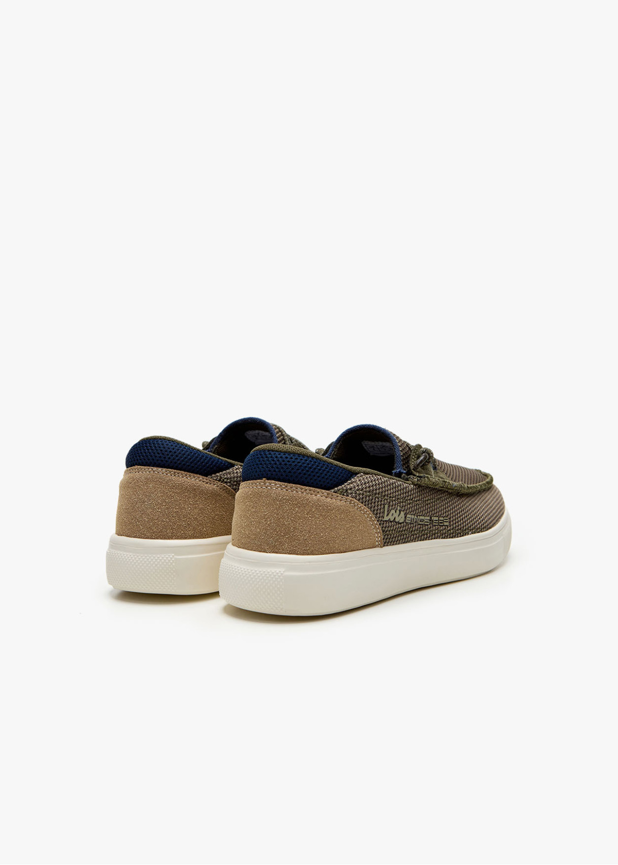 Bambas slip-on cierre cordones verde
