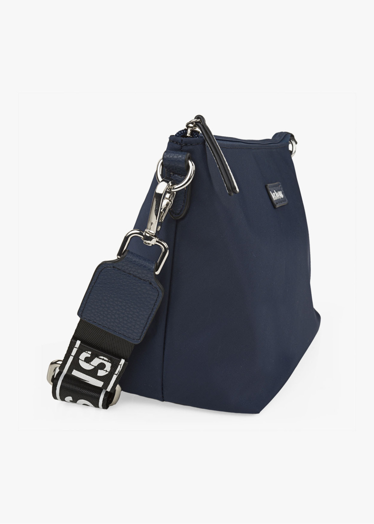 Bolso shopper Reversible doble asa y bandolera azul marino