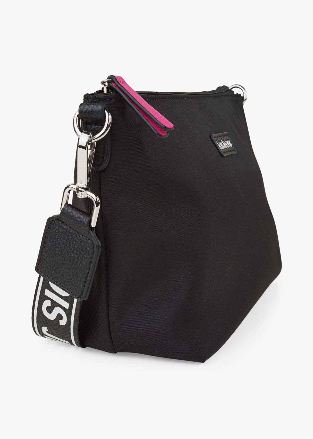 Bolso shopper Reversible doble asa y bandolera negro