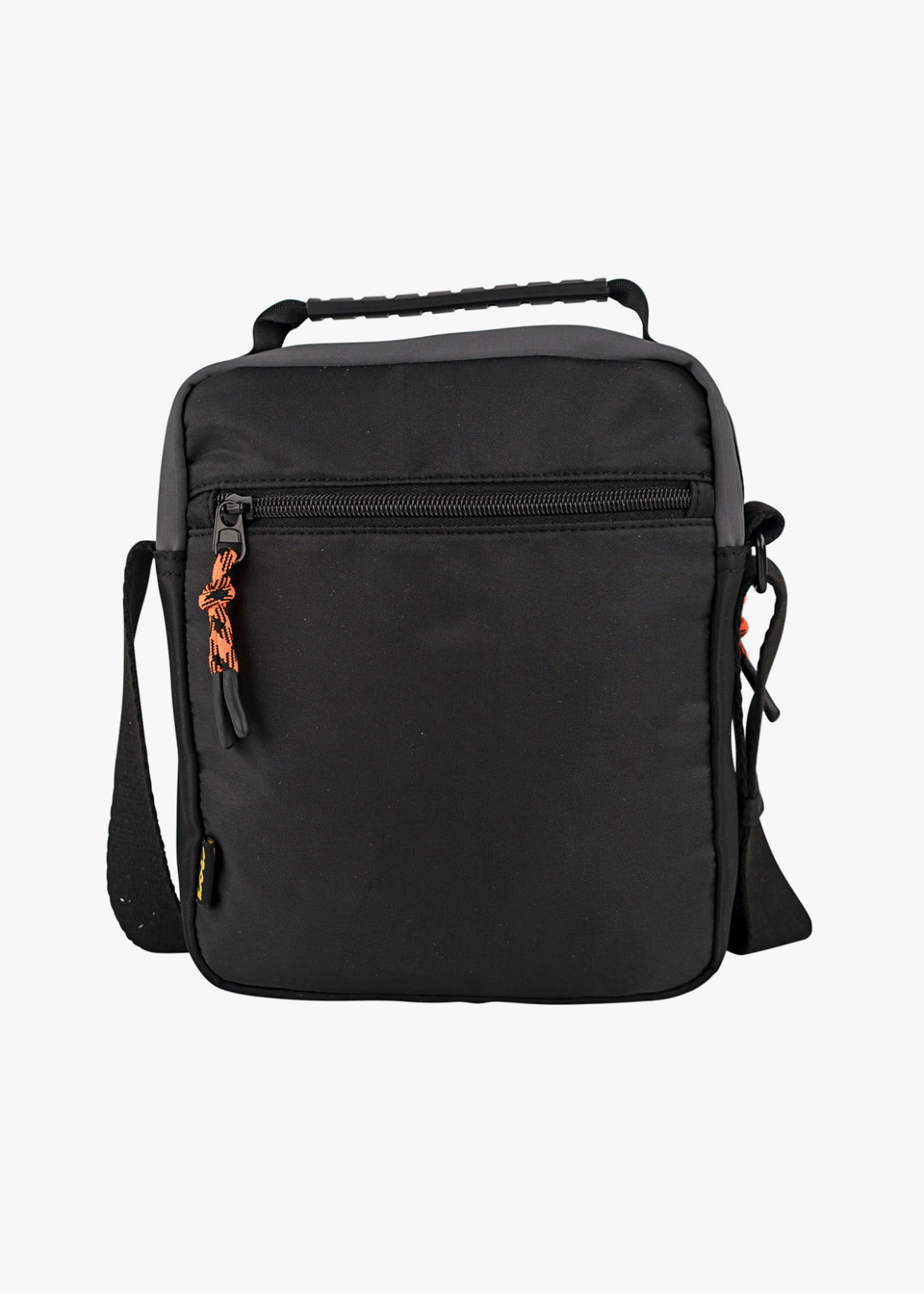 Bandolera casual contraste negro