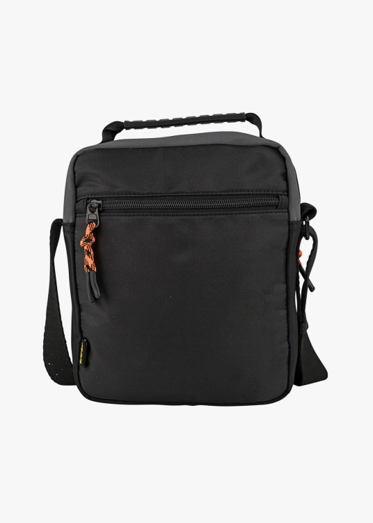 Bandolera casual contraste gris