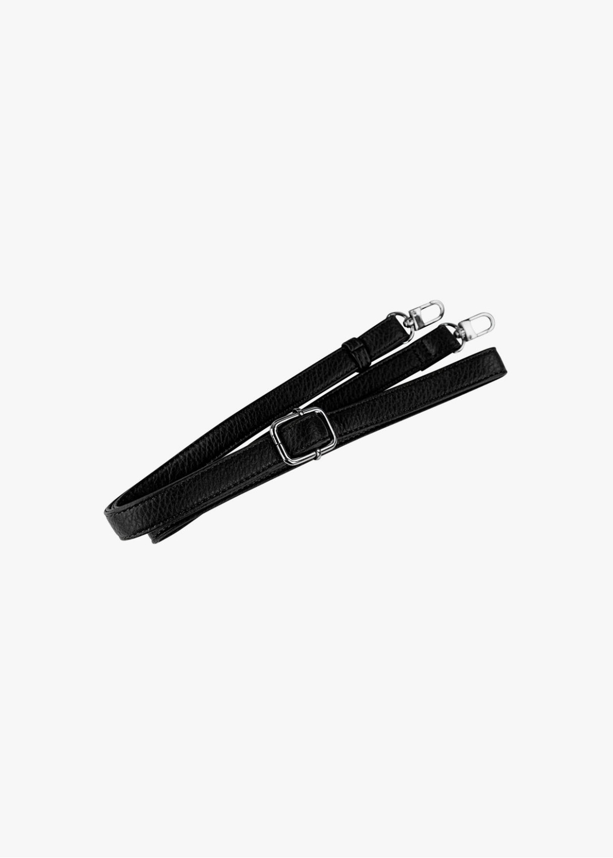 Bolso bandolera bicolor asa superior trenzada negro