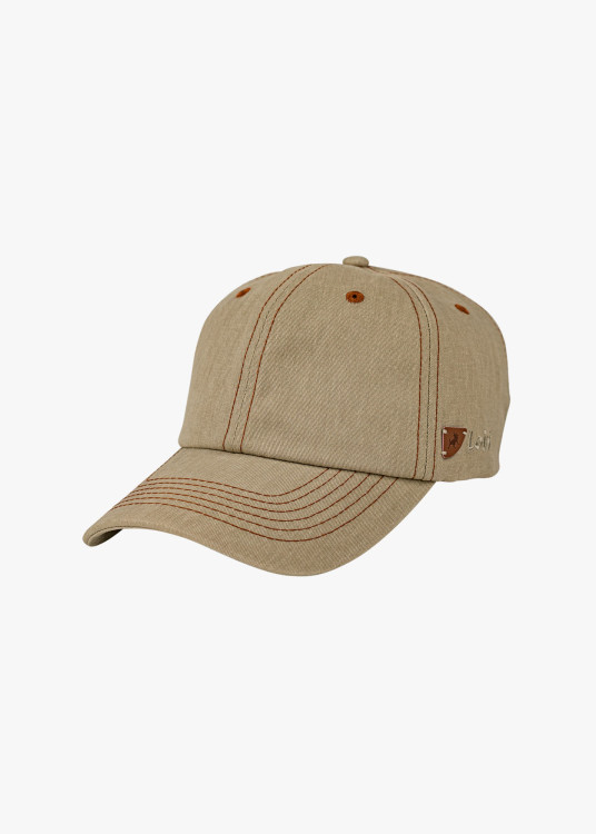 Gorra béisbol casual denim beige