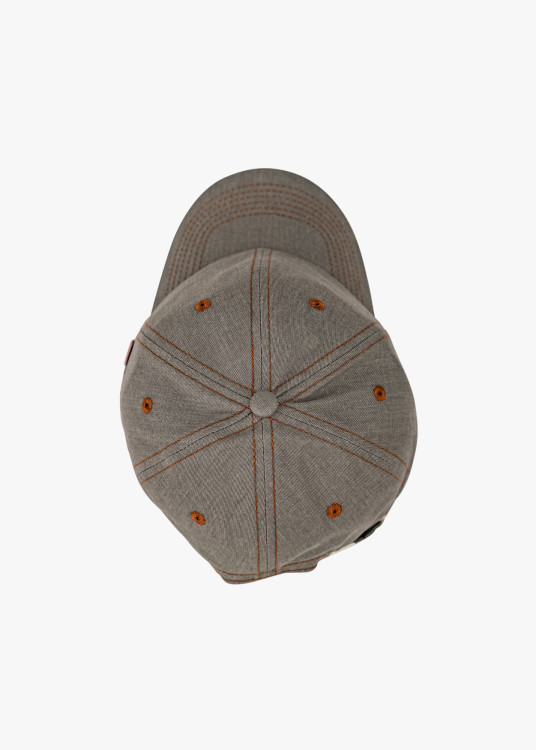 Gorra béisbol casual denim gris