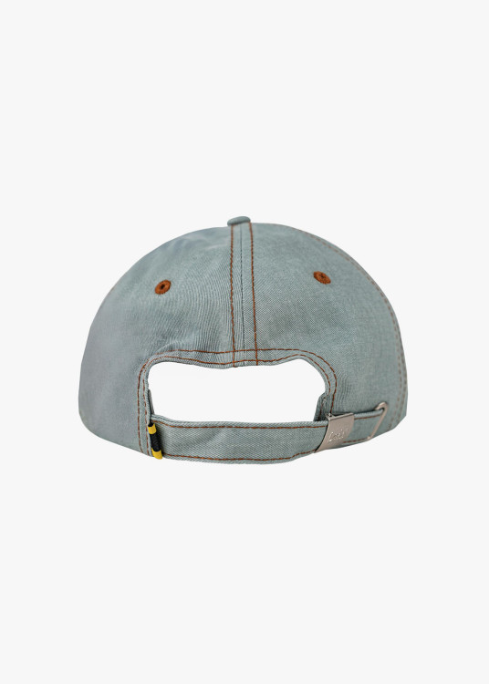 Gorra béisbol denim vintage azul claro