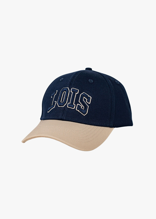 Gorra béisbol bicolor azul marino