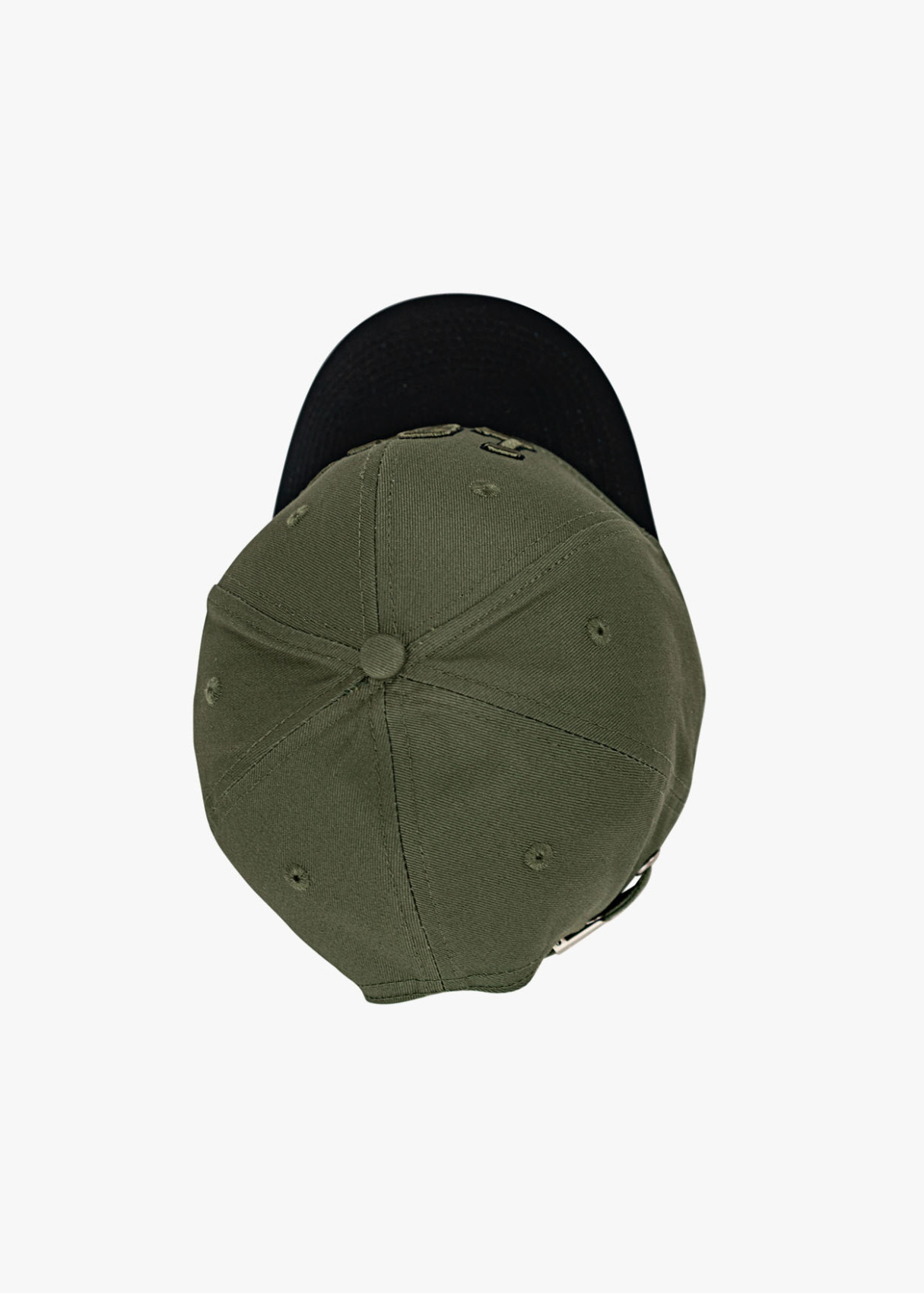 Gorra béisbol bicolor verde
