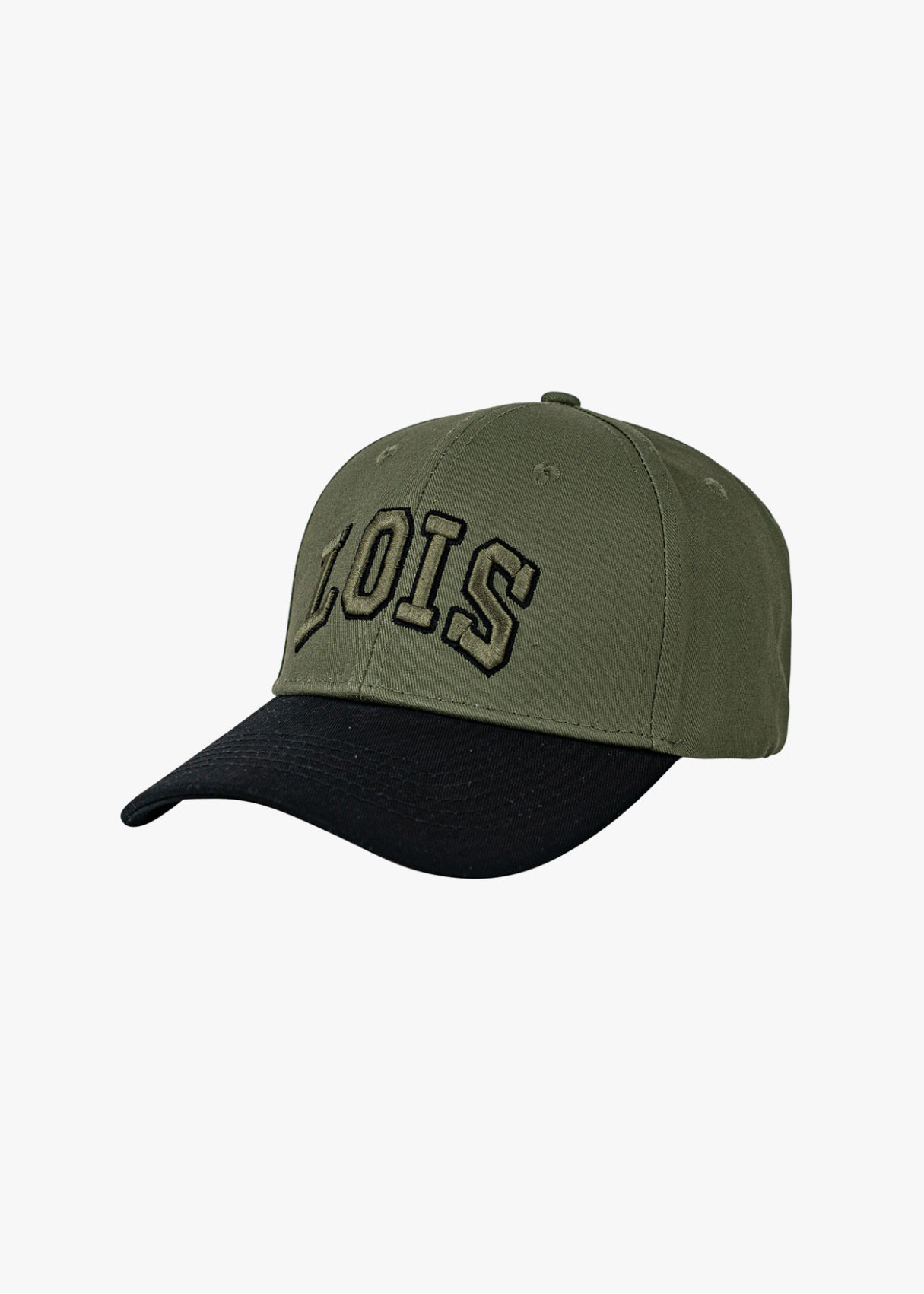Gorra béisbol bicolor verde