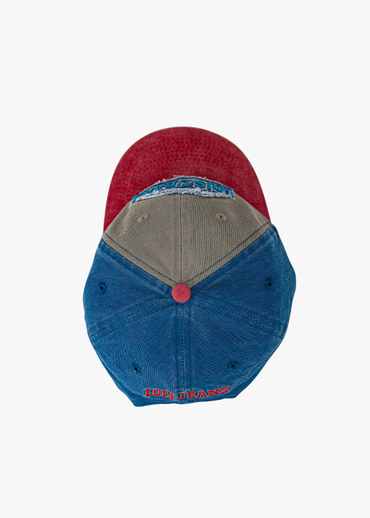 Gorra Béisbol diseño vintage azul