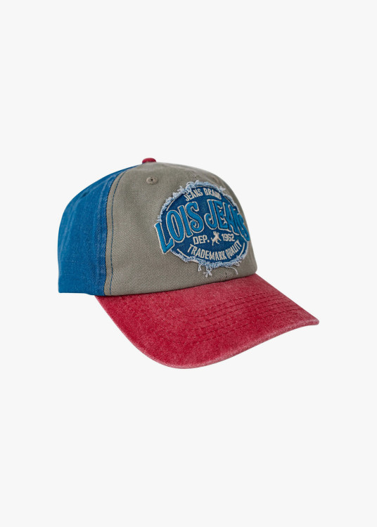 Gorra Béisbol diseño vintage azul