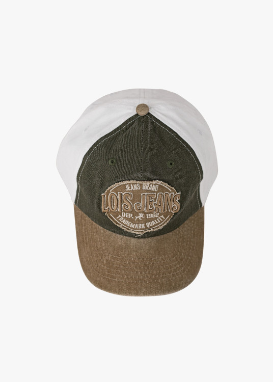 Gorra Béisbol diseño vintage caqui