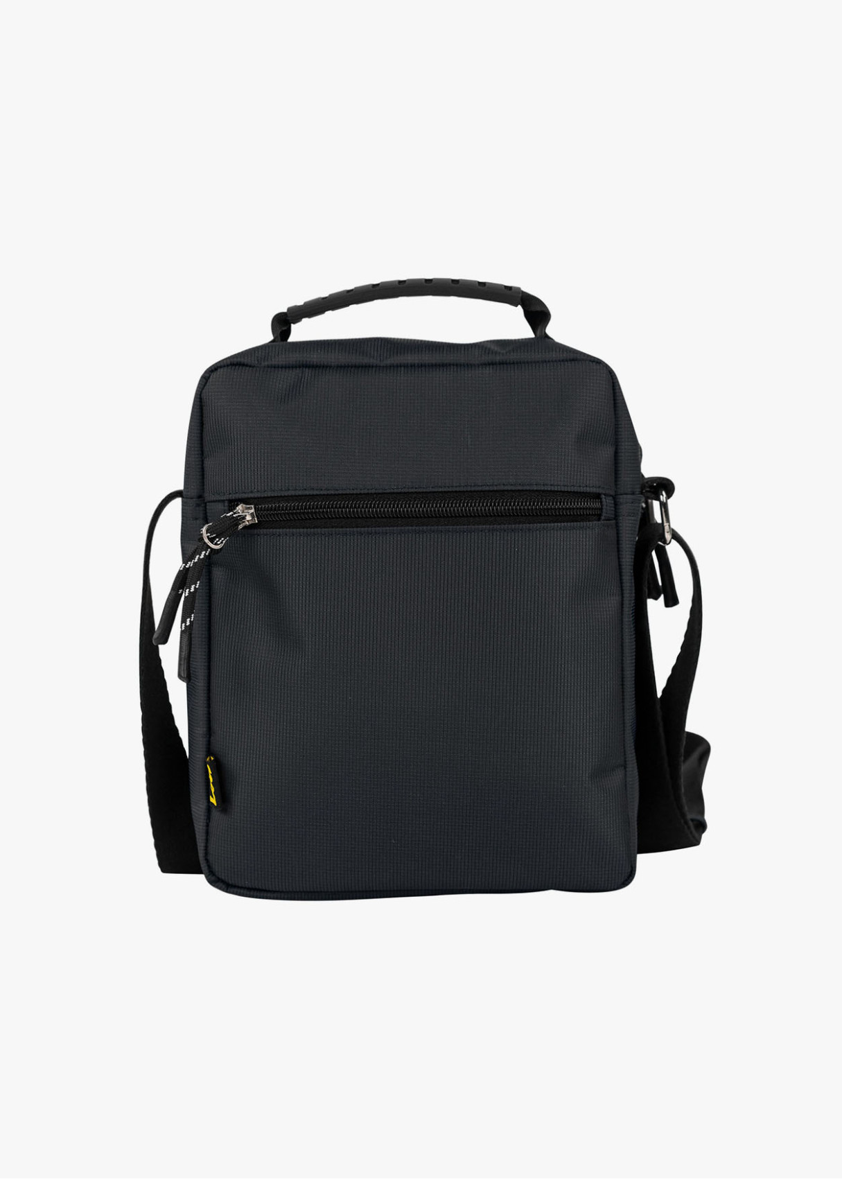 Bolso bandolera urbano múltiples compartimentos negro