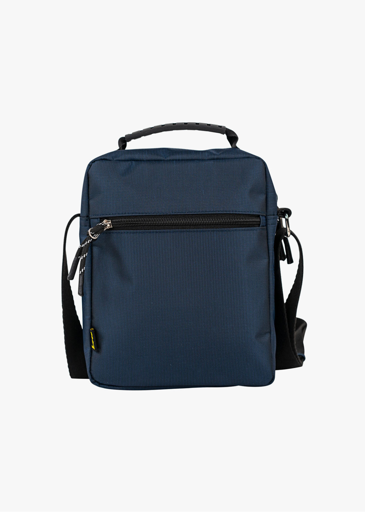 Bolso bandolera urbano múltiples compartimentos azul marino