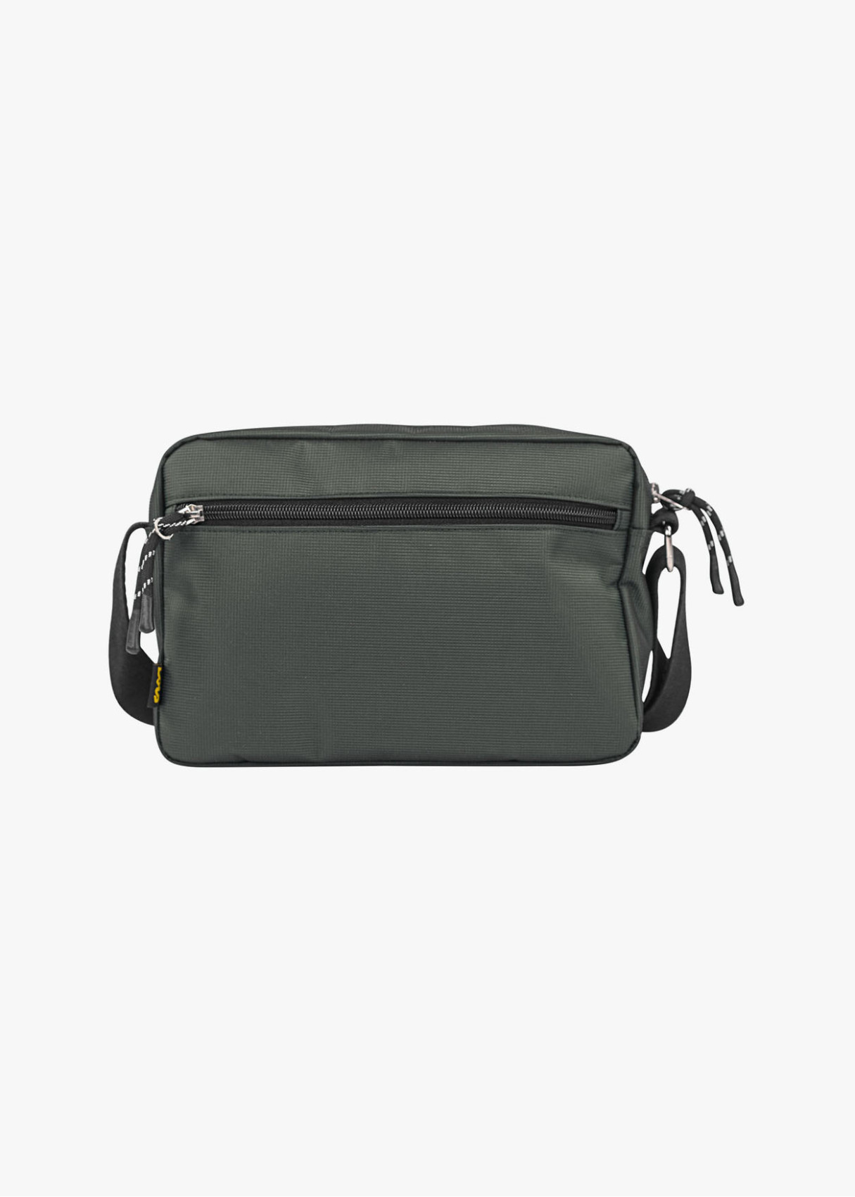 Bandolera casual doble compartimento gris
