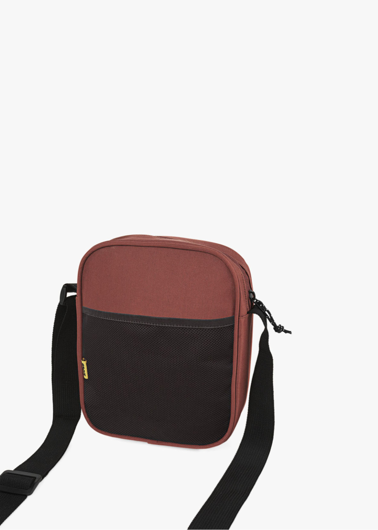 Bolso con Bandolera Ajustable y Bolsillo Exterior Teja