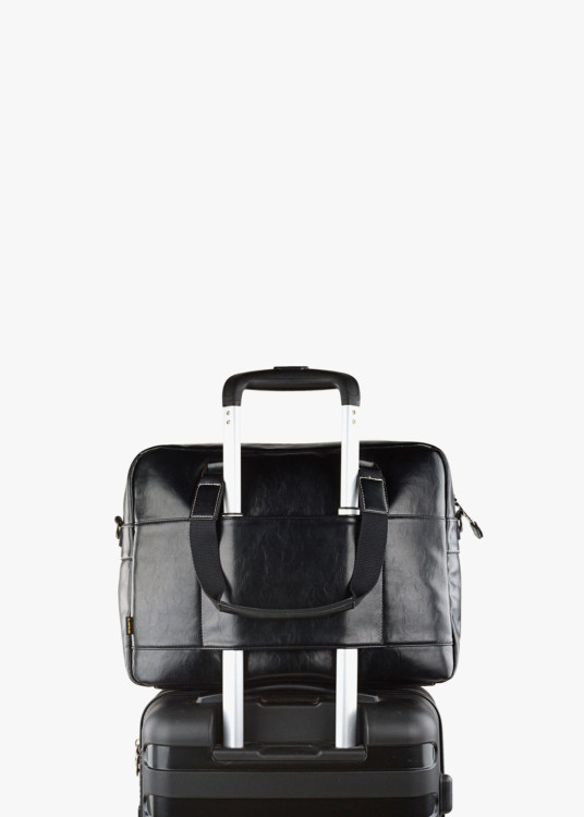 Maletín Portáil 15.6 Pulgadas con Bandolera Regulable negro