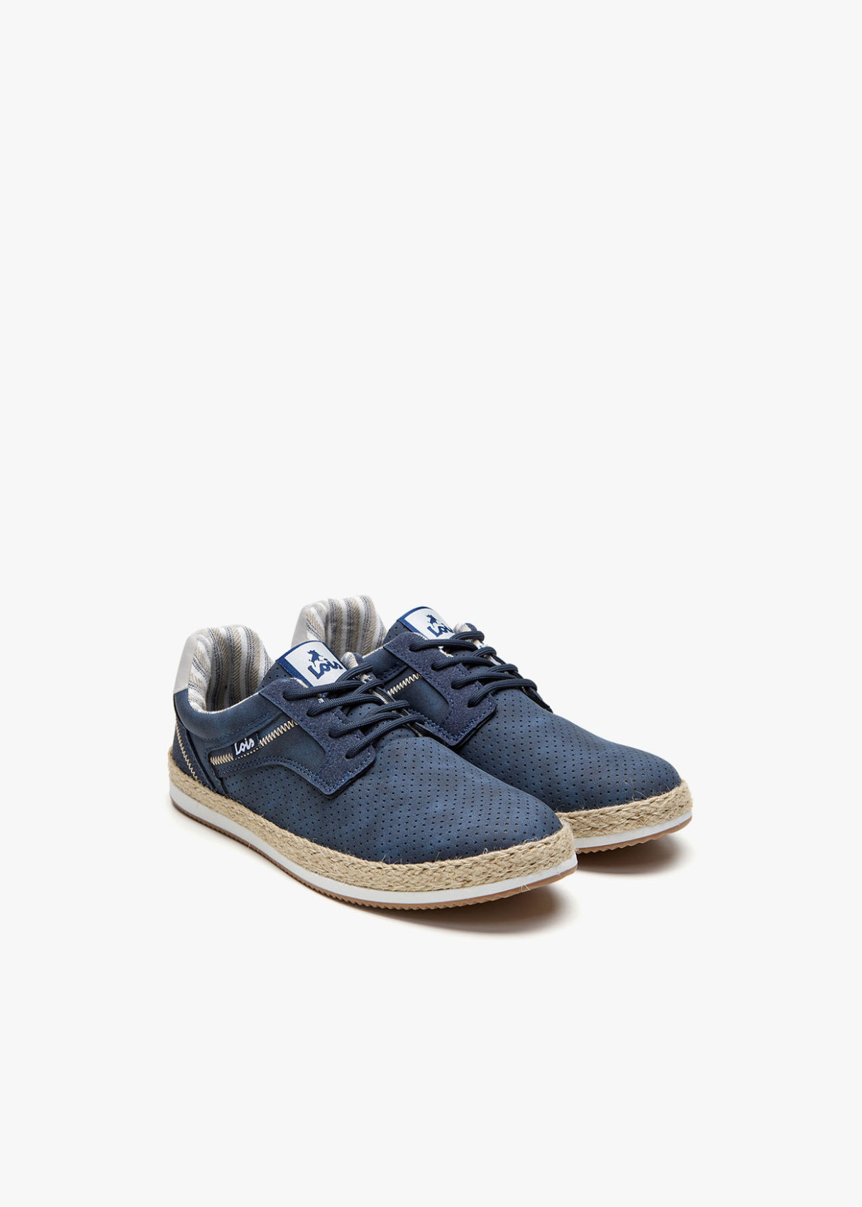 Bambas casual tiempo libre azul