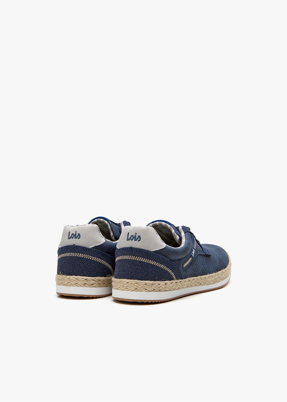 Bambas casual tiempo libre azul