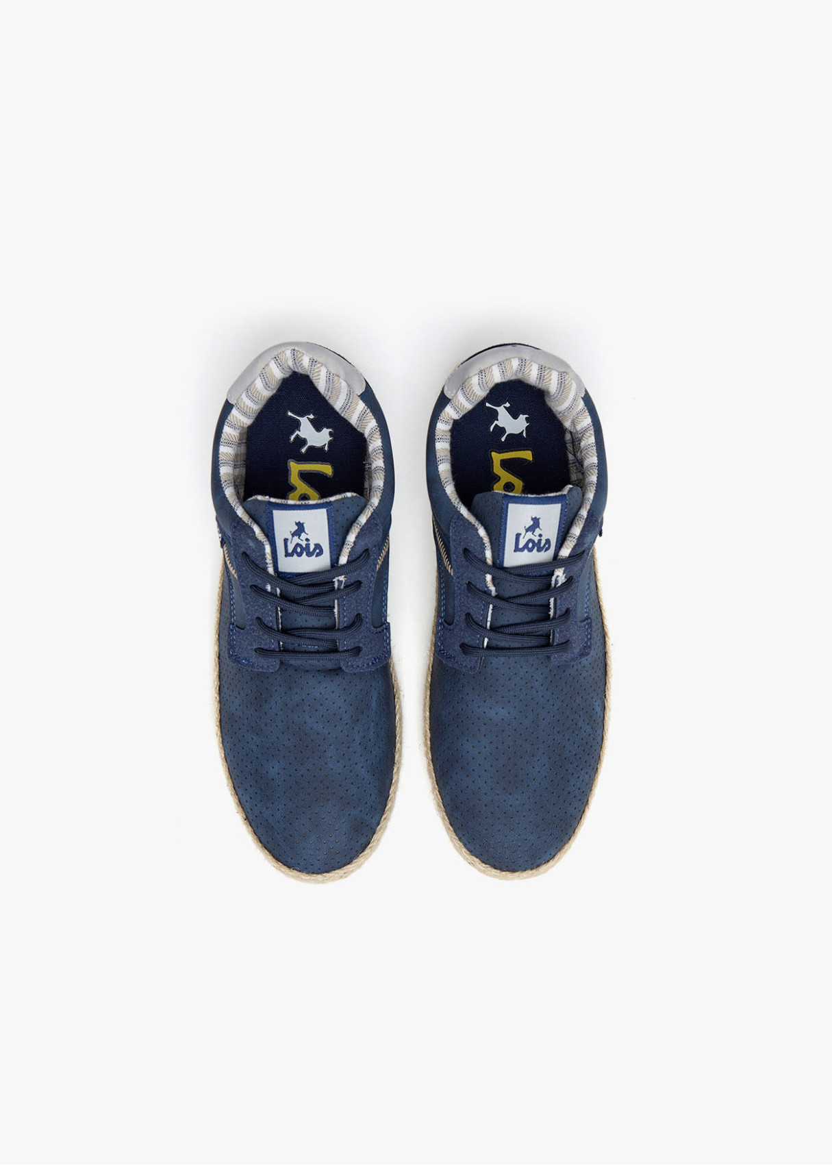 Bambas casual tiempo libre azul