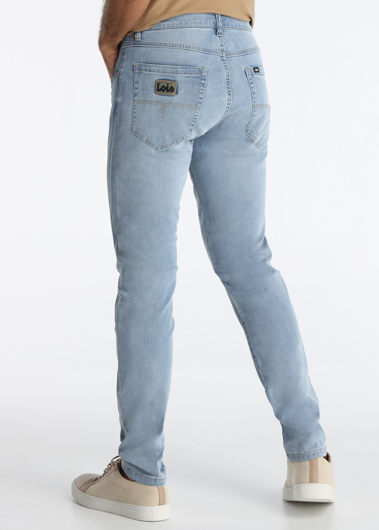 Vaqueros Skinny ajustado tencel Azul