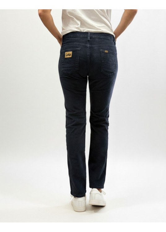 Pantalón straight azul