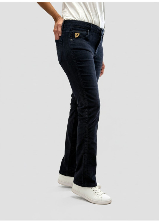 Pantalón straight azul