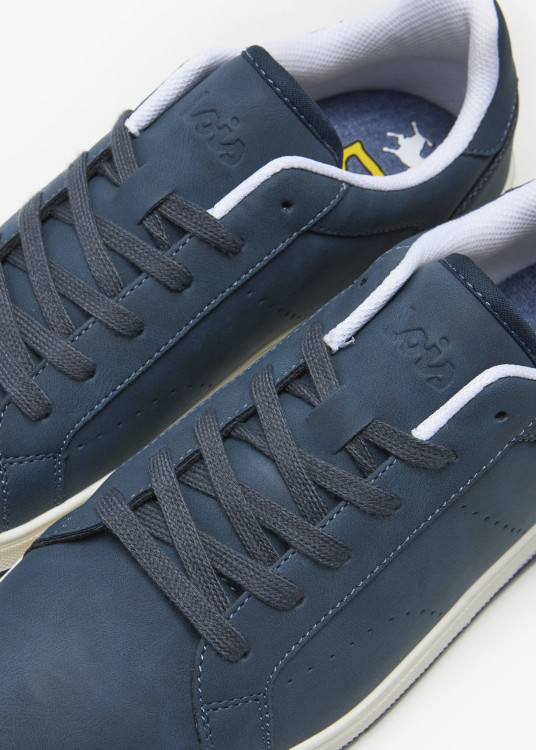 Bambas Básicas Tenis Con cordones azul