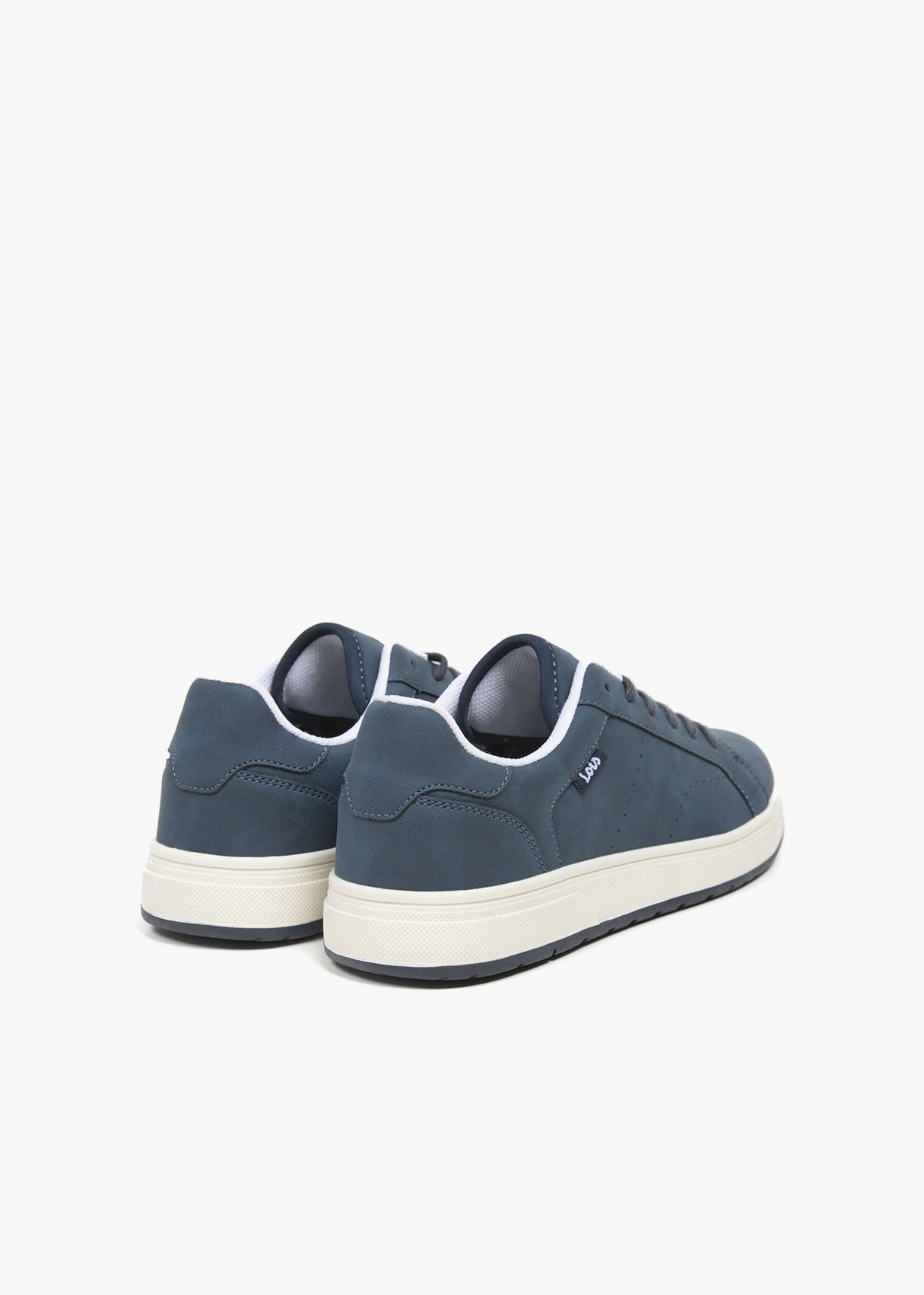 Bambas Básicas Tenis Con cordones azul