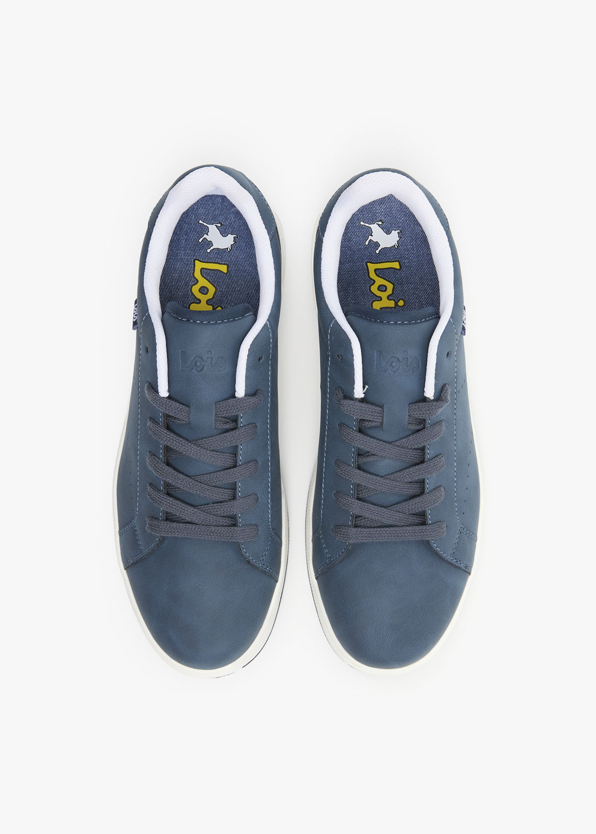 Bambas Básicas Tenis Con cordones azul