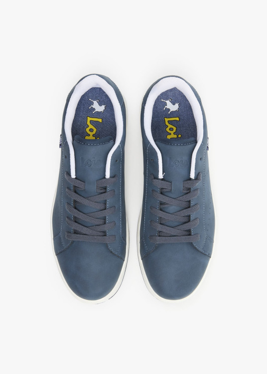 Bambas Básicas Tenis Con cordones azul