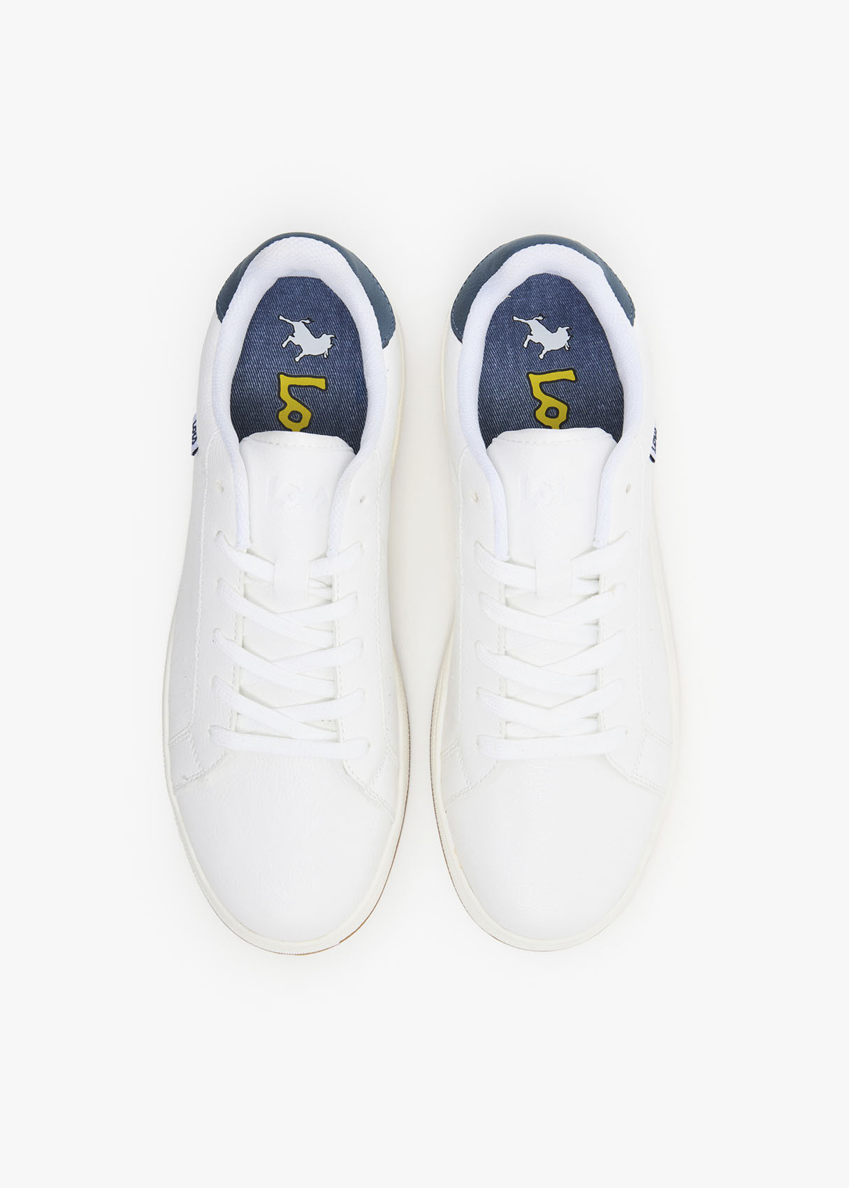 Bambas Básicas Tenis cordones blanca
