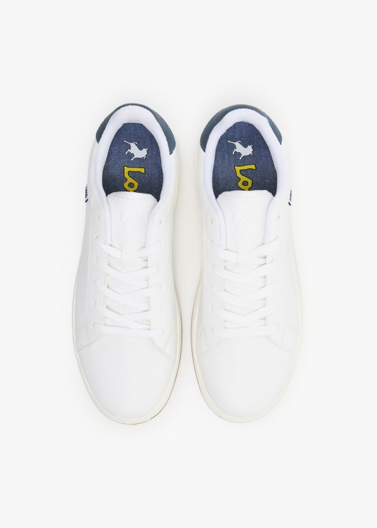 Bambas Básicas Tenis cordones blanca