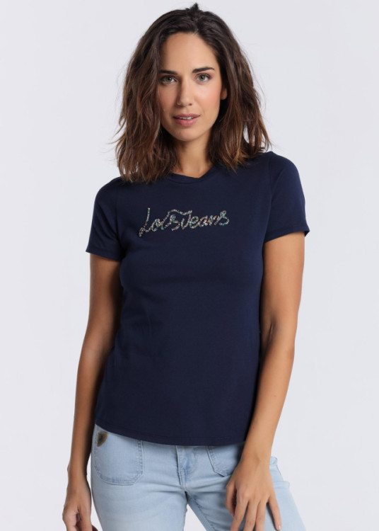 Camiseta Manga Corta azul