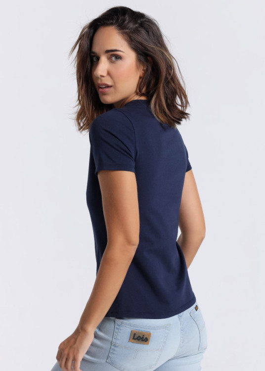 Camiseta Manga Corta azul