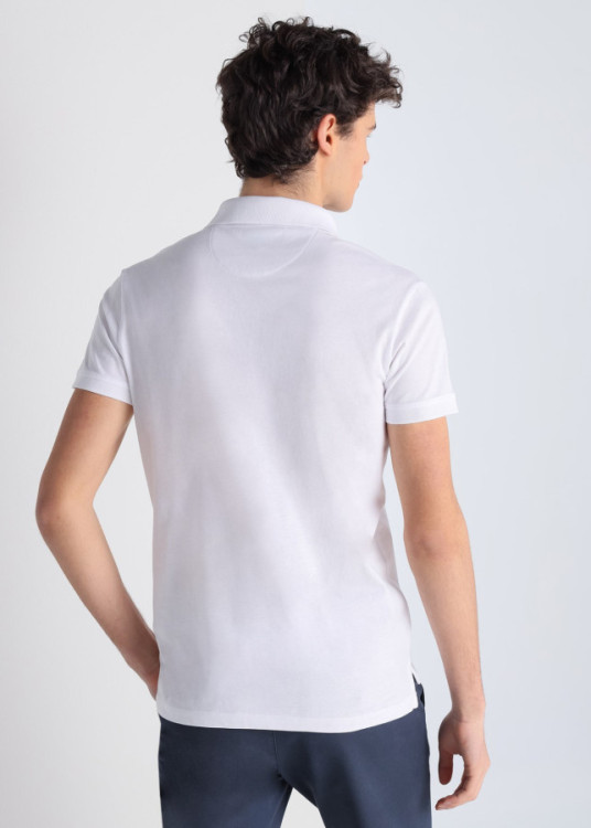 Polo Manga Corta básico blanco
