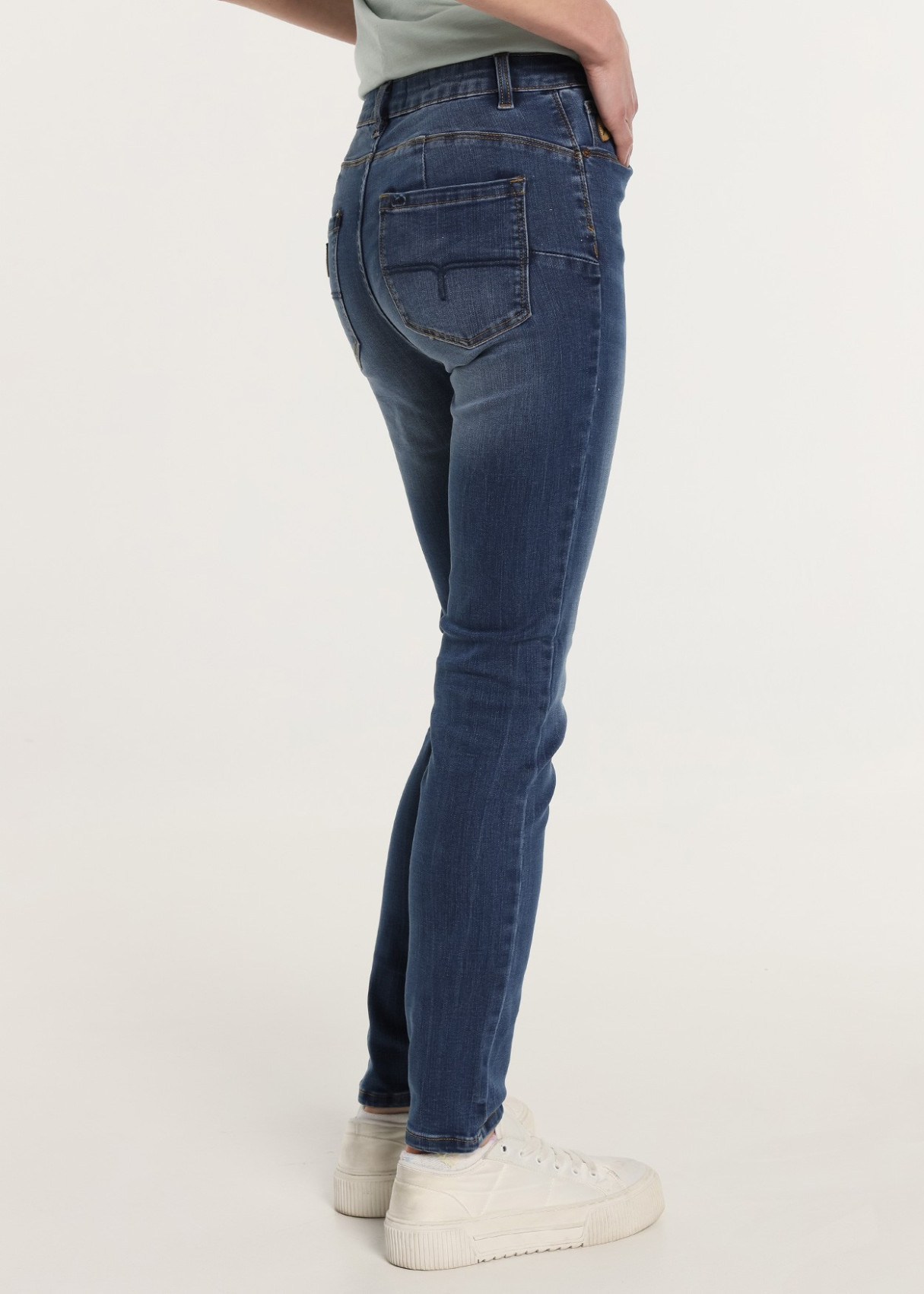 Jeans Push Up Skinny Cintura Baja PUSHY-YAELA