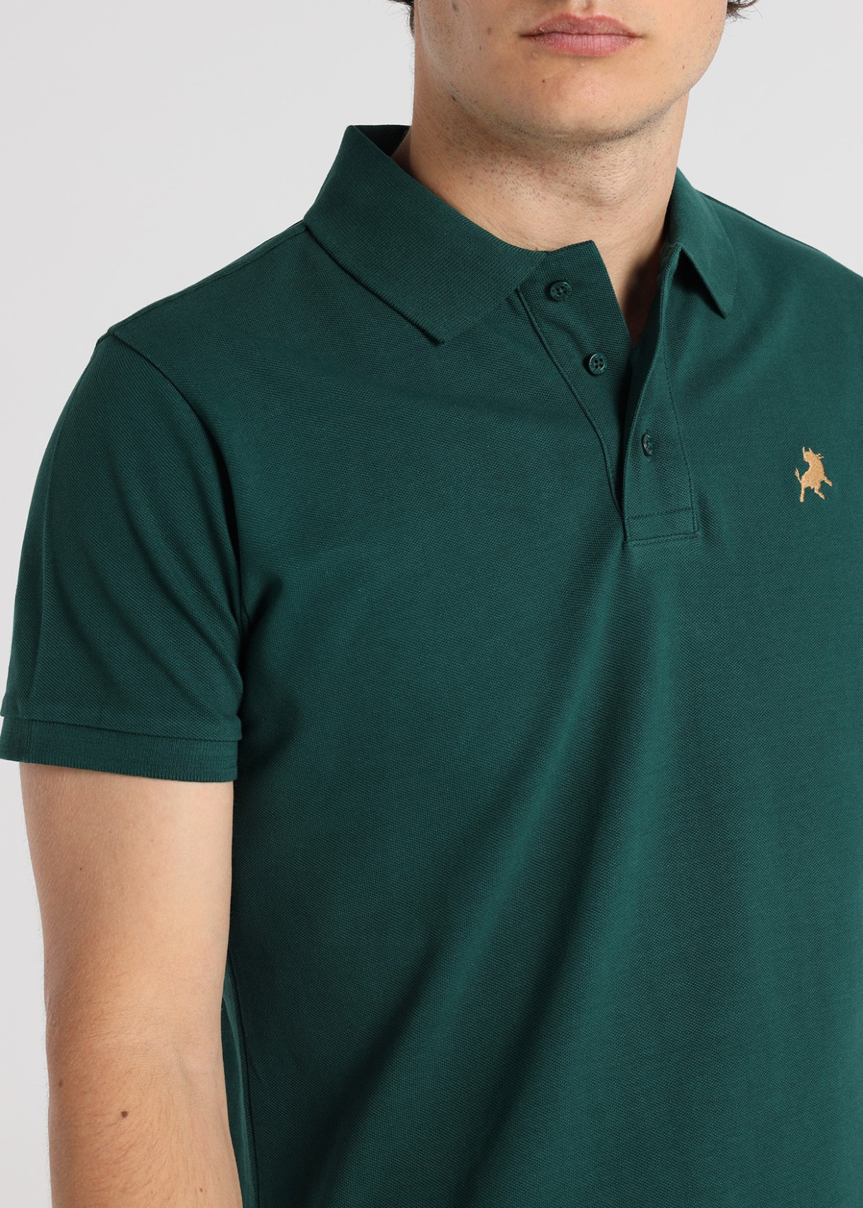 Polo Clásico Manga Corta Con Logo Toro Bordado FILIPO CLASSIC