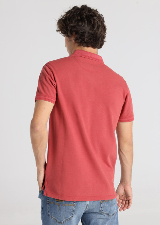 Polo Básico Manga Corta Logo FILIP GREY