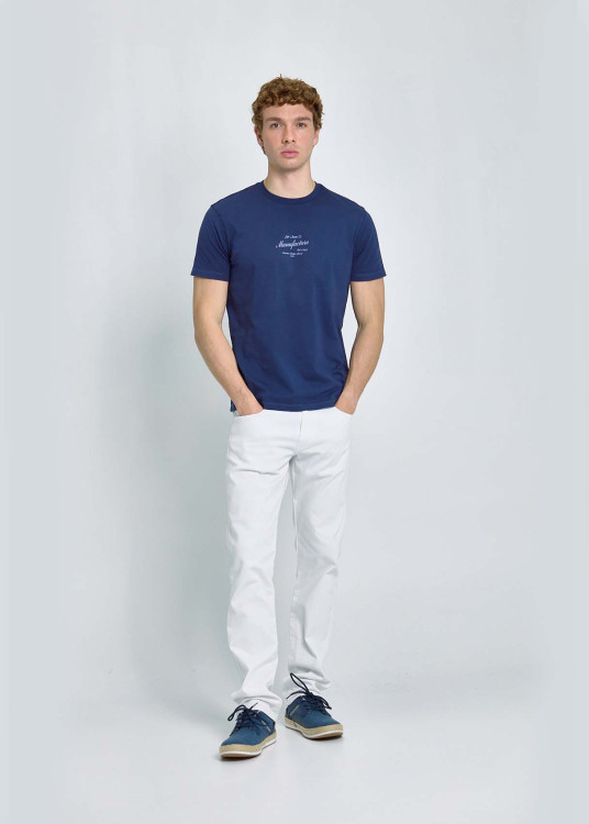 Vaqueros Straight Soft Touch Blanco