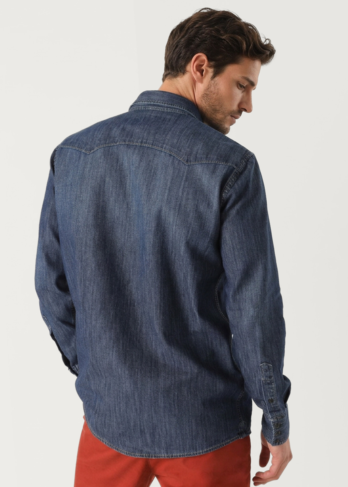 Camisa Tejana azul