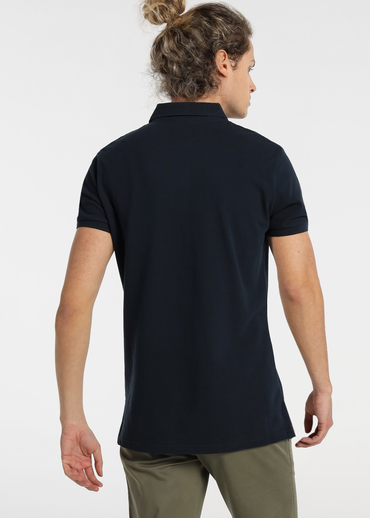 Polo Manga Corta Pique Filipo-Classic Azul Marino